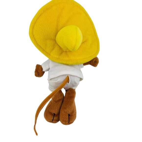 Looney Tunes SPEEDY GONZALES Bean Bag Plush Stuffed Toy w/ WB Store Tag 2000 Y2K - Picture 4 of 9